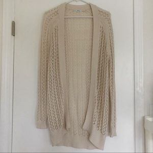 Urban Outfitters Kimchi Blue Long Beige Cardigan